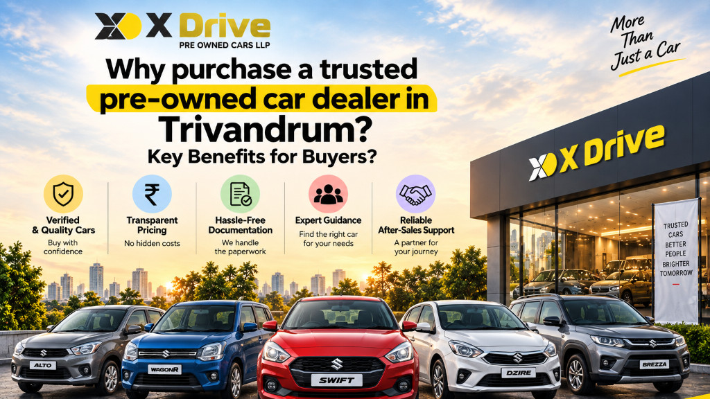 Why purchase a trusted preowned car dealer in Trivandrum?  - Used Cars in Trivandrum, Kerala