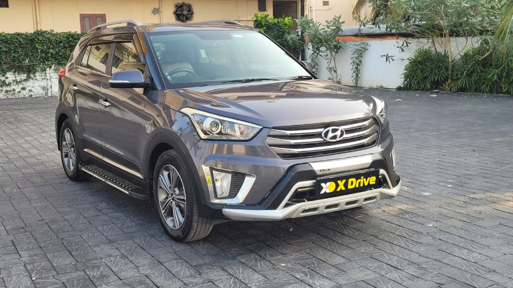 Used Cars in Trivandrum, Kerala - HYUNDAI CRETA 1.6 VTVT AUTO SX +BSIV